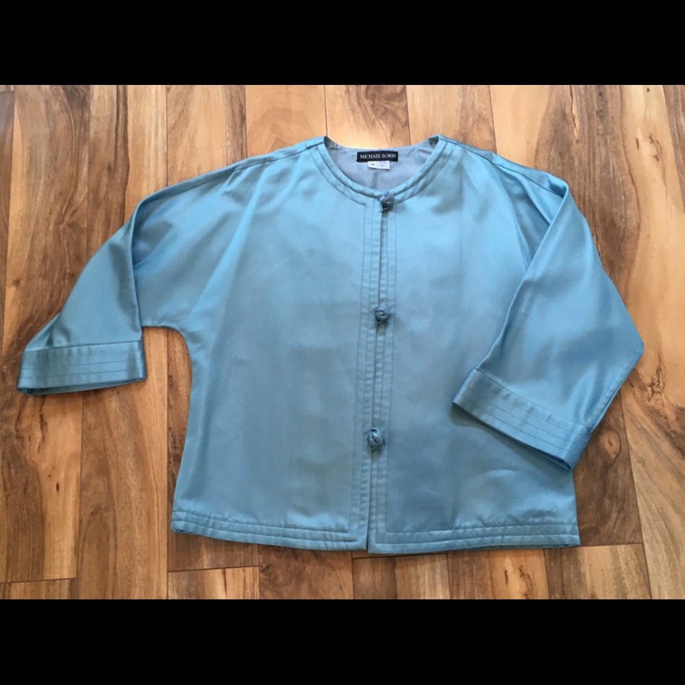 Michael Boris Silk Jacket